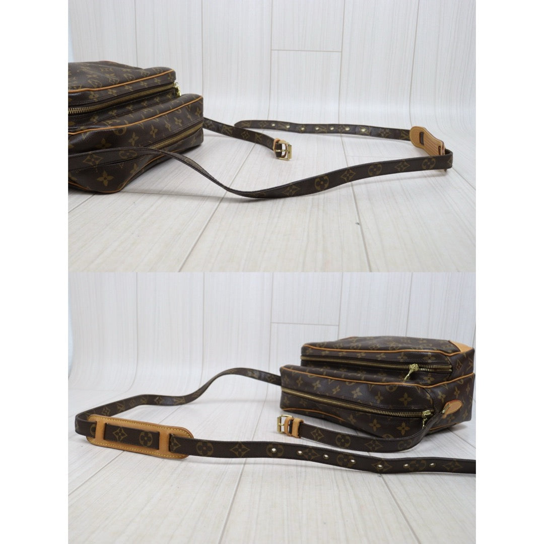 Include Entrupy Certificate of Authenticity｜Good ( Rank AB) ｜  Louis Vuitton Monogram Nile Shoulder Bag｜26042004