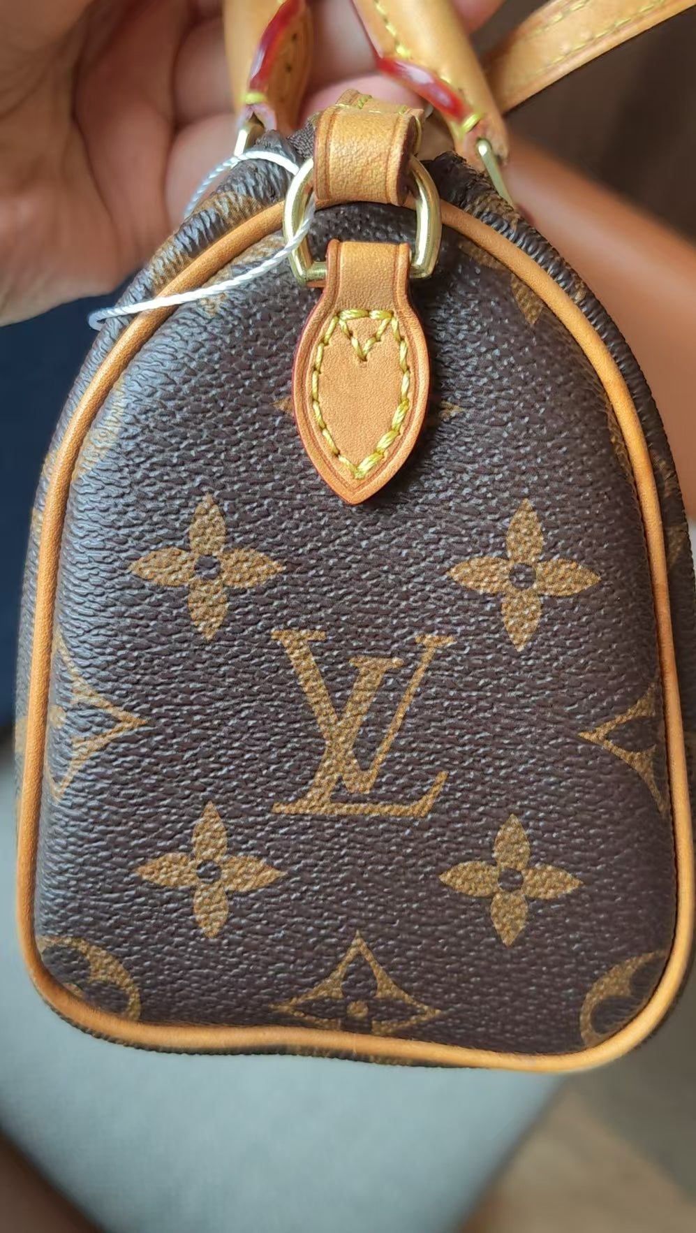 Rank AB ｜LV Monogram Nano Speedy  Shoulder Bag