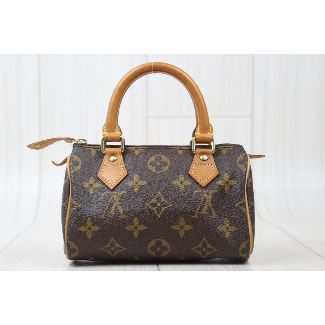 Good ( Rank AB)｜ LV Monogram Mini Speedy Handbag With Shoulderstrap｜24091801