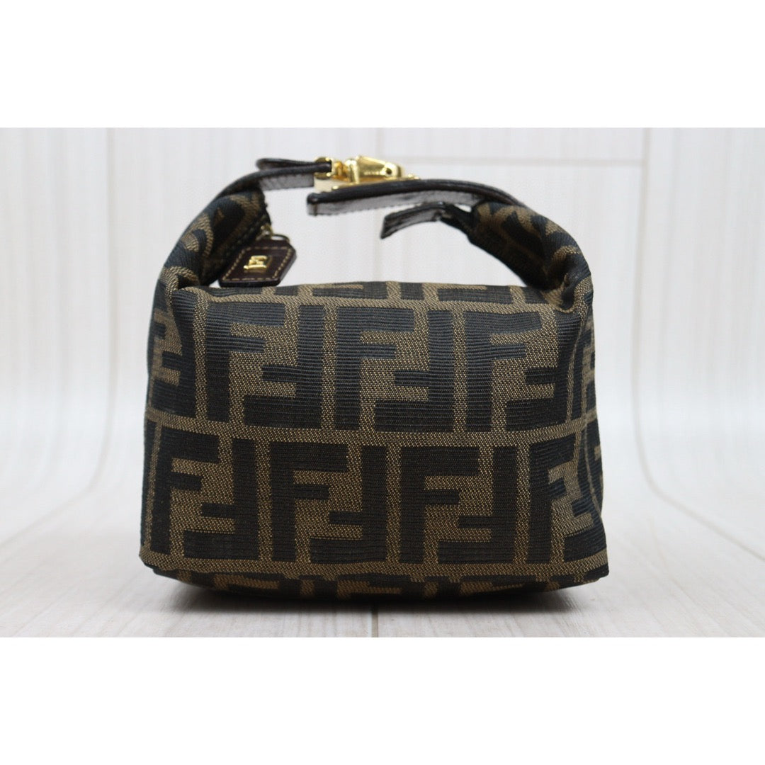 Good ( Rank AB)｜ FENDI PM Zucca Handbag ｜25052209