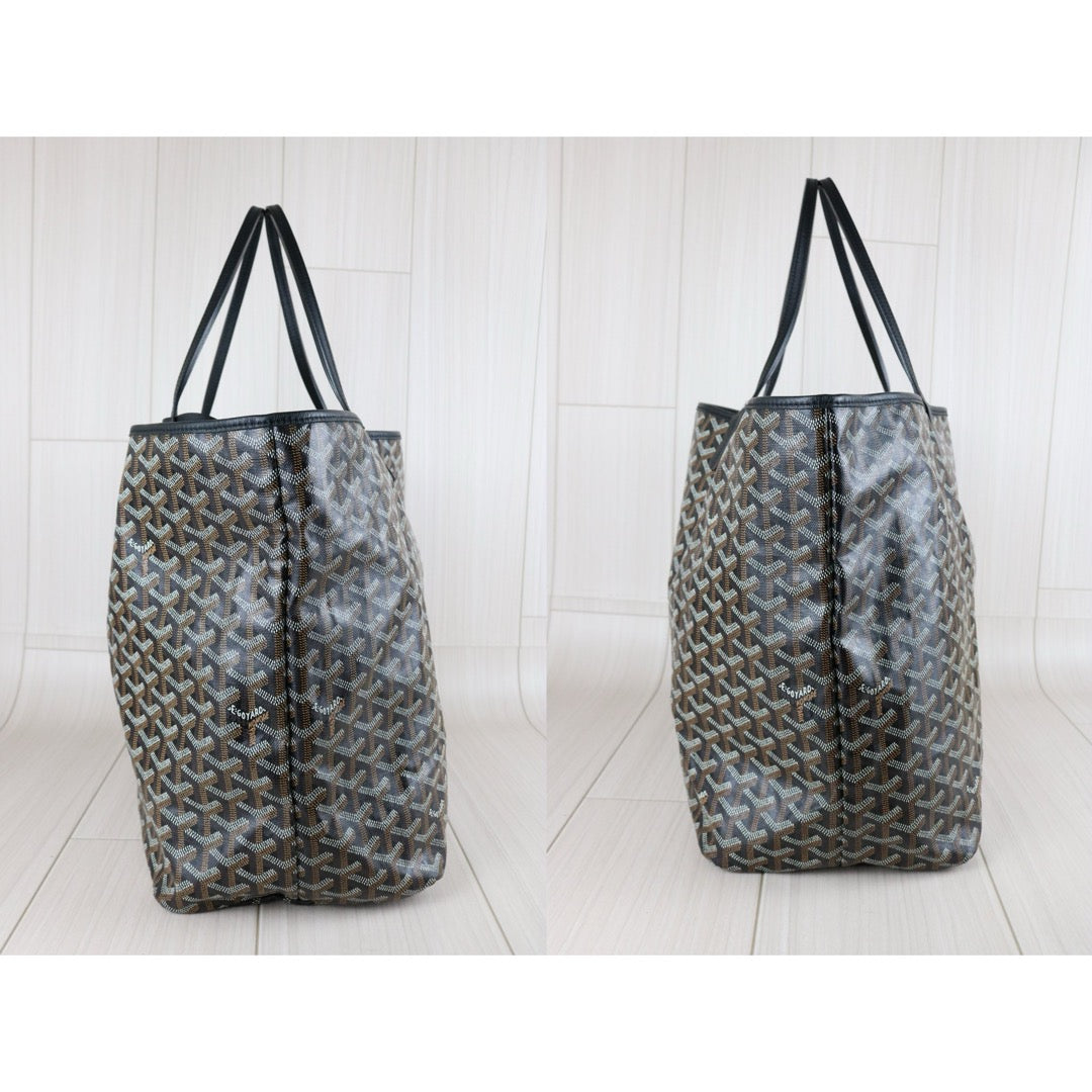 Very Good ( Rank A)｜ Goyard Saint-Louis GM Tote Bag Black｜S25070701