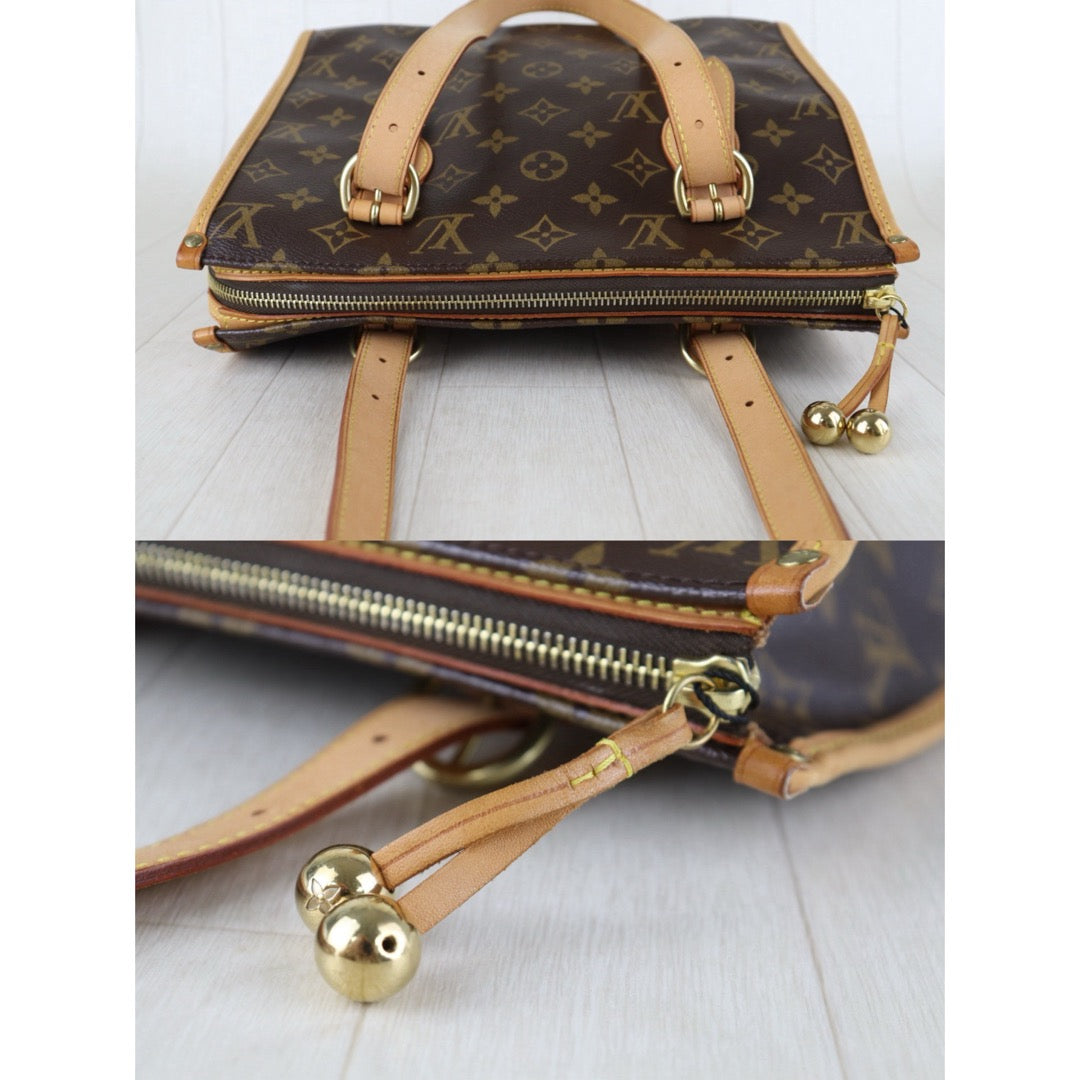 Include Entrupy Certificate of Authenticity｜Good ( Rank AB)｜LV Monogram Popincourt Tote Bag｜Z26091504