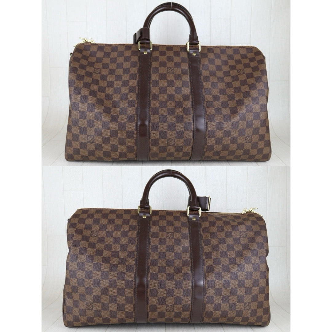 Very Good ( Rank A)｜ LV Damier Keypol Bandrière 45 With Shoulderstrap｜H25011326