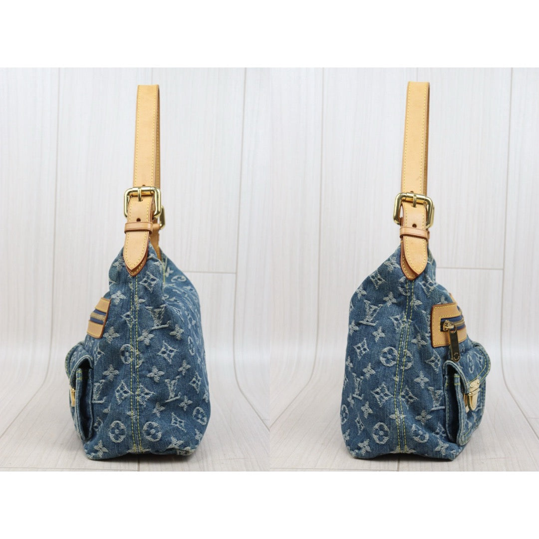 Good ( Rank AB)｜  LV Monogram Baggy Denim Shoulder Bag PM｜25101702