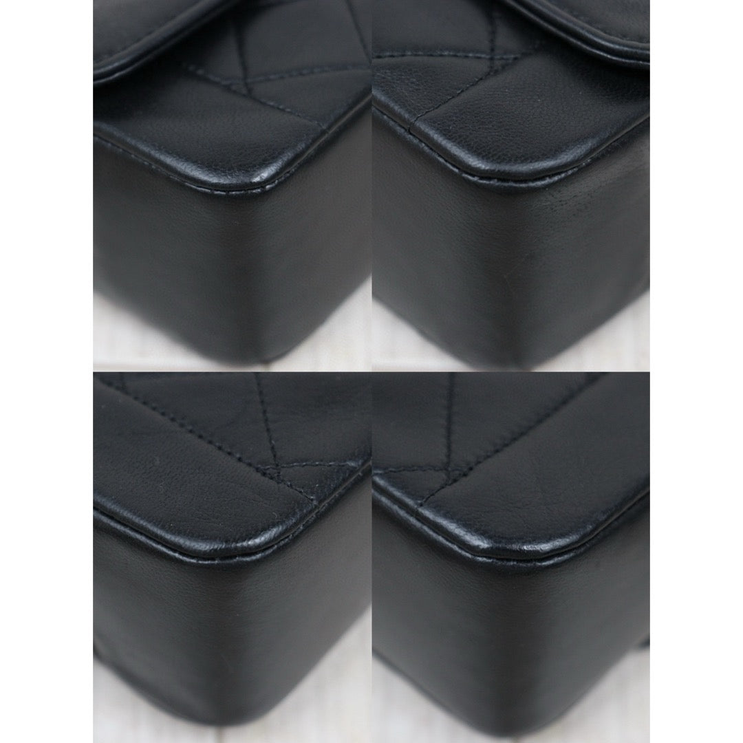 Good ( Rank AB)｜ CHANEL Matrasse Diana  Lamb Skin  Chain Bag Made in 1989-1991Year｜25050223