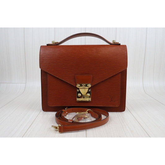 Rank A ｜ LV Epi Monceau28 Shoulder Bag ｜23112903