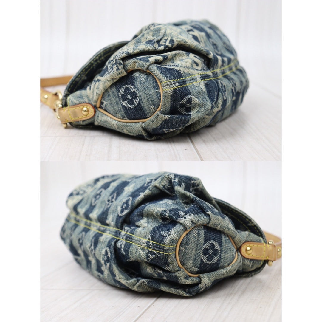 Rank AB ｜  LV Monogram Denim  Shoulder Bag  ｜S24052214