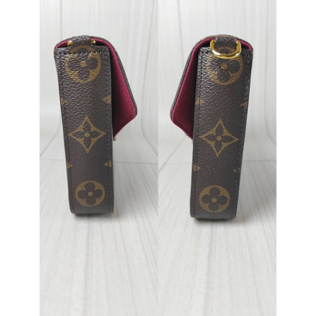 Rank AB ｜LV Monogram Pochette Felicie Shoulder Bag｜S23120401