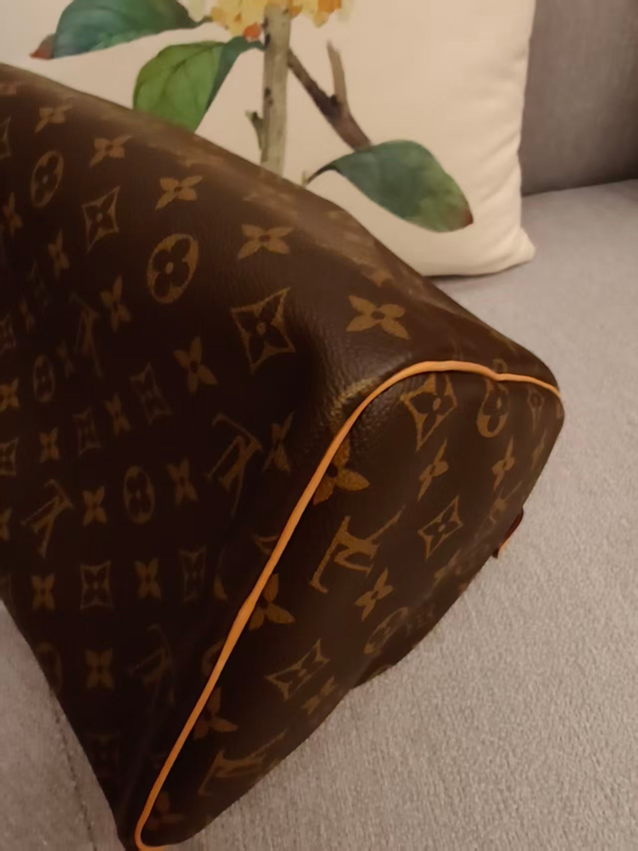 Include Entrupy Certificate of Authenticity｜Very Good (Rank A) ｜ Louis Vuitton Monogram Speedy 30 Hand Bag
