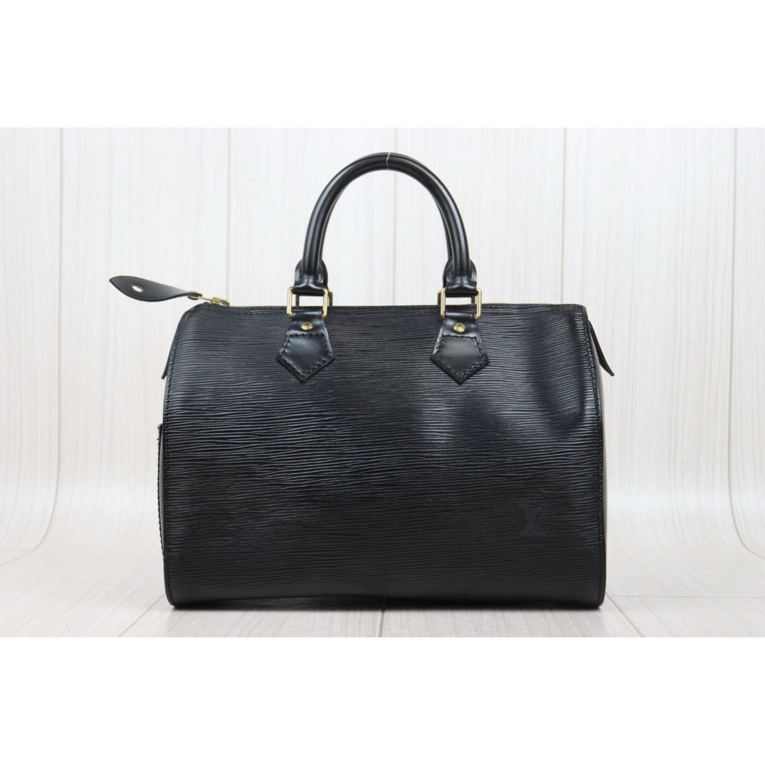 Good ( Rank AB)｜ LV Epi Speedy 25 Hand Bag Black｜25052110