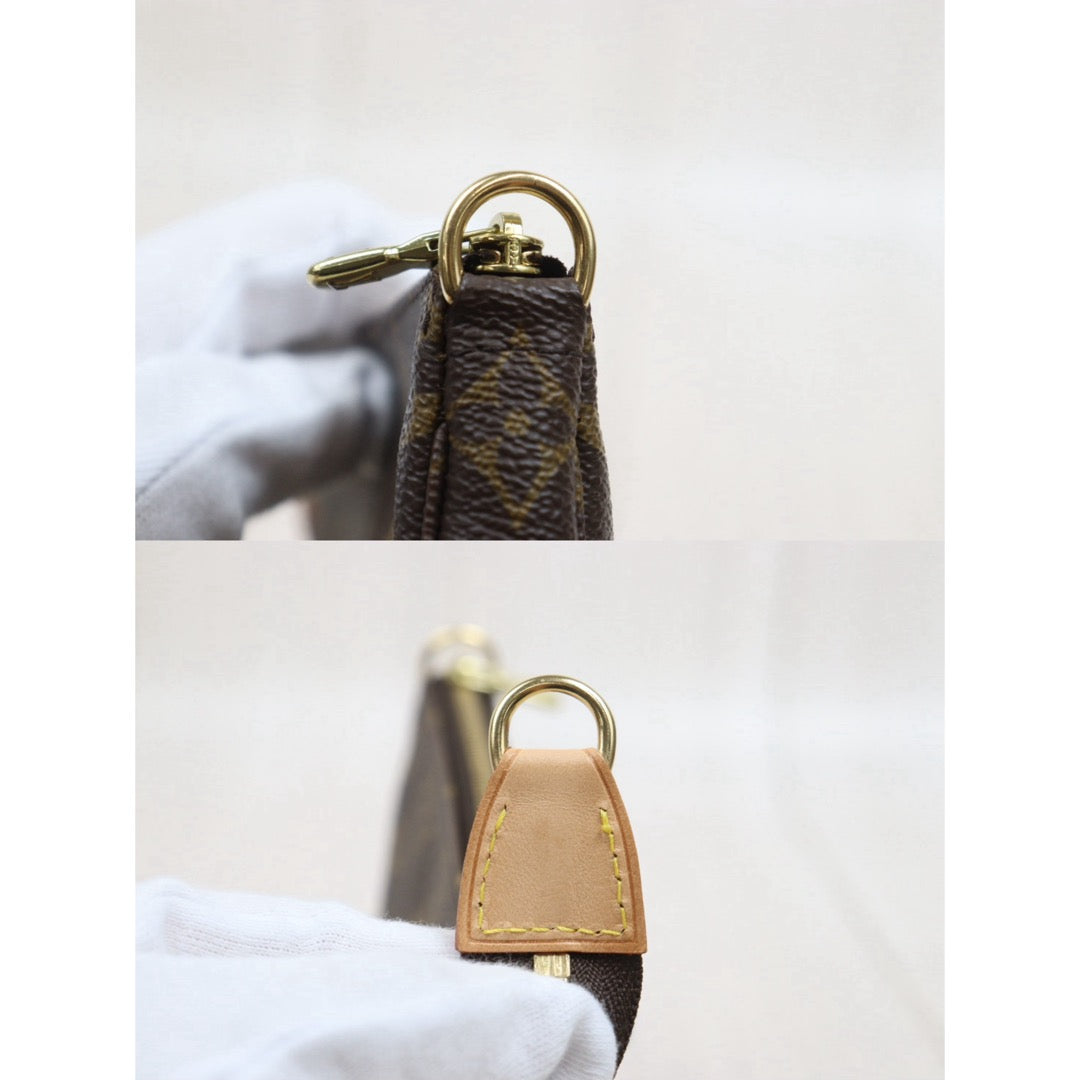 Include Entrupy Certificate of Authenticity｜Very Good ( Rank A) ｜Louis Vuitton Monogram Pochette Accessoire MM｜26062401