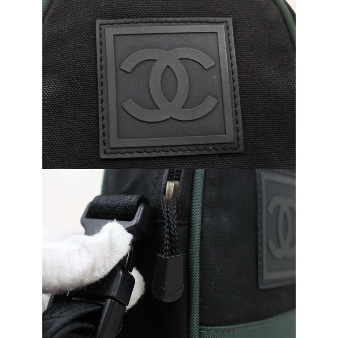 Good ( Rank AB)｜  Chanel Sports Line Egg shaped Mini Bag Coco Mark Shoulder bag  Made In 2003～2004Year｜25013117