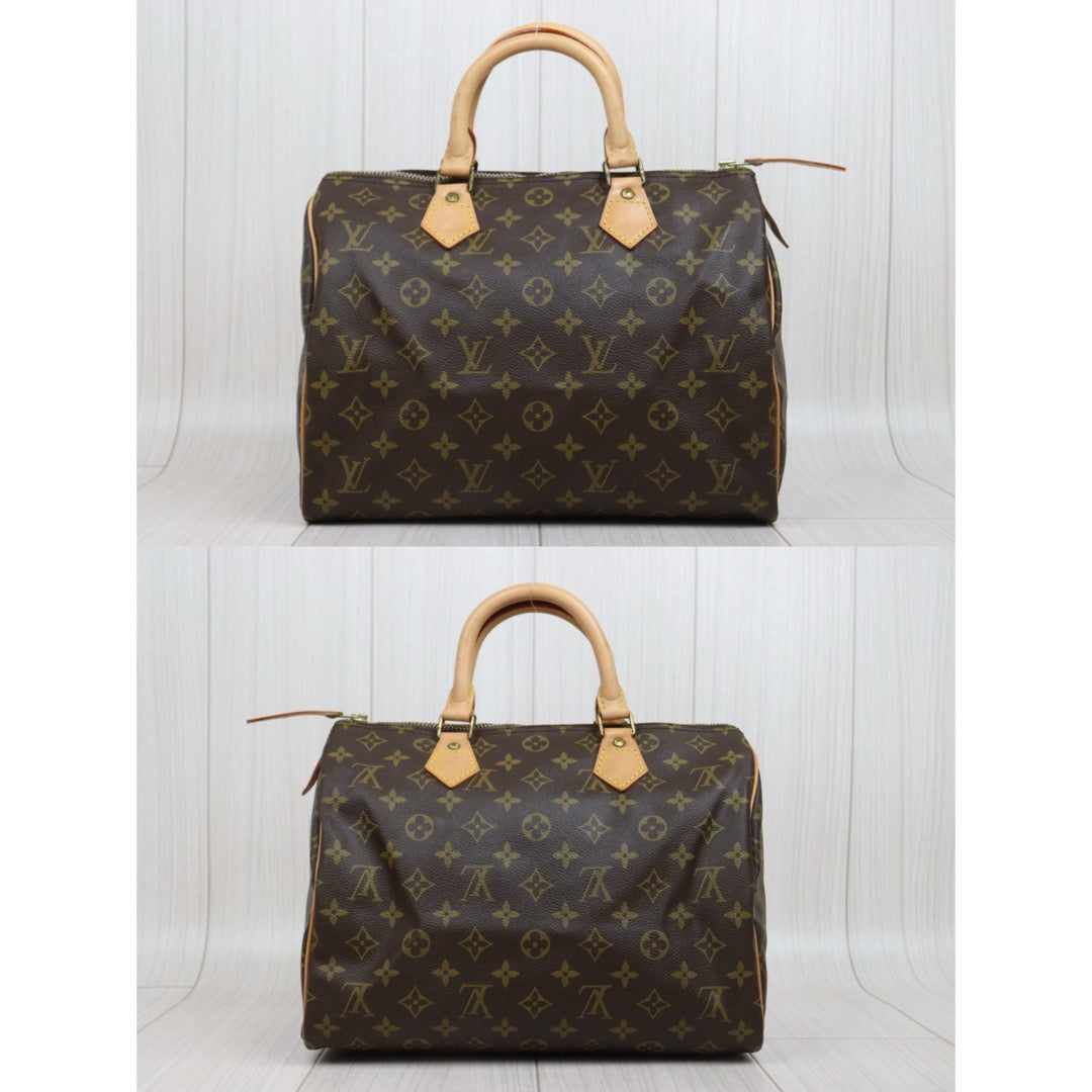 Include Entrupy Certificate of Authenticity｜Good ( Rank AB)｜ Louis Vuitton Monogram Speedy 30 Hand Bag ｜25122301