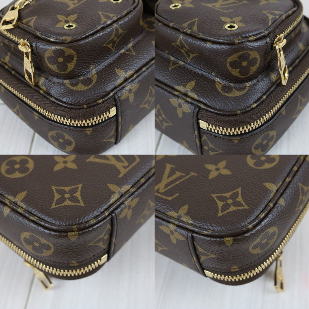 Include Entrupy Certificate of Authenticity｜Very Good ( Rank A) ｜Louis Vuitton Monogram Utility Crossbody ShoulderBag  IC Chips Model｜Z26102103