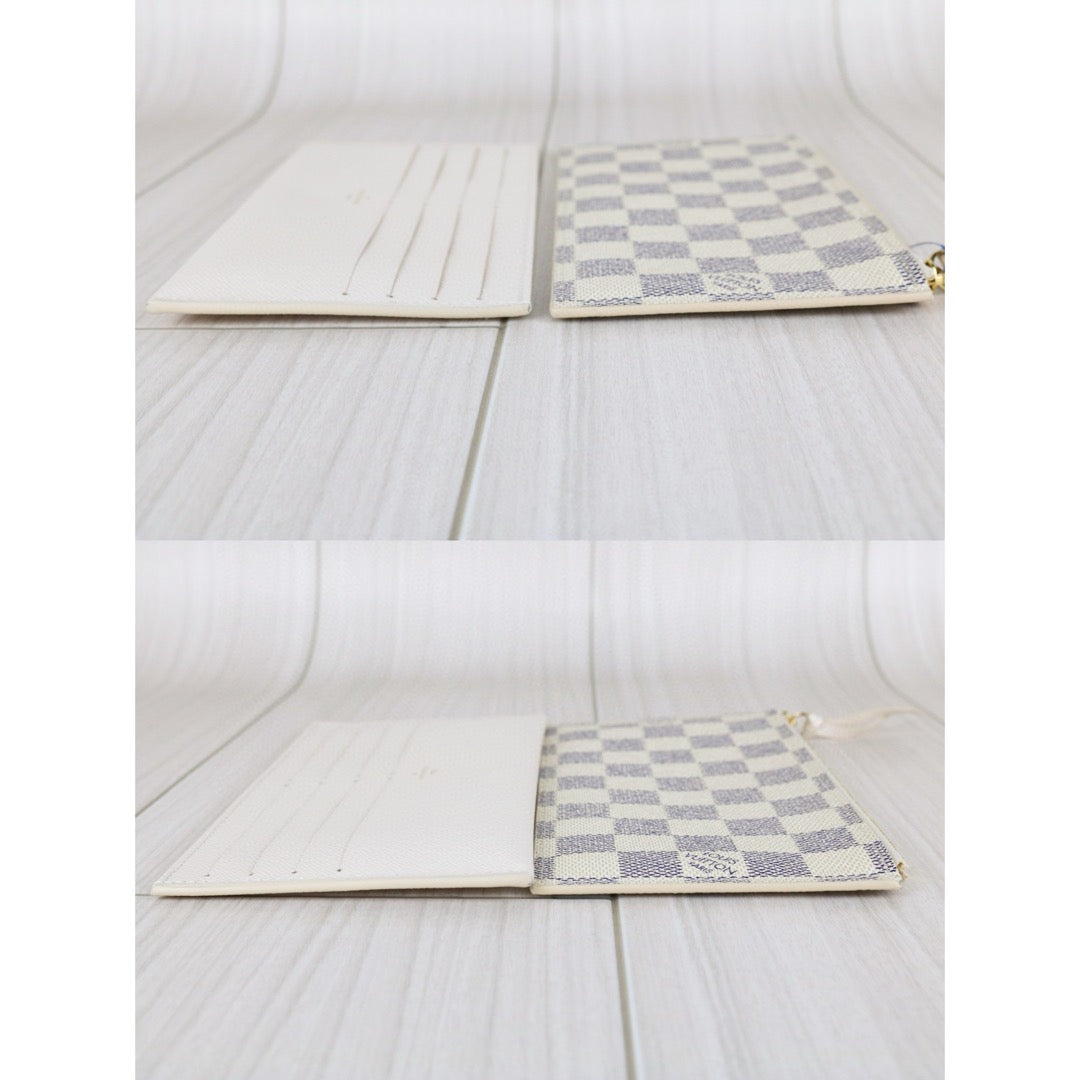 Excellent（Rank SA）｜ LV Damier Azur Nautical Pochette Felicie Shoulder Bag｜X25012704