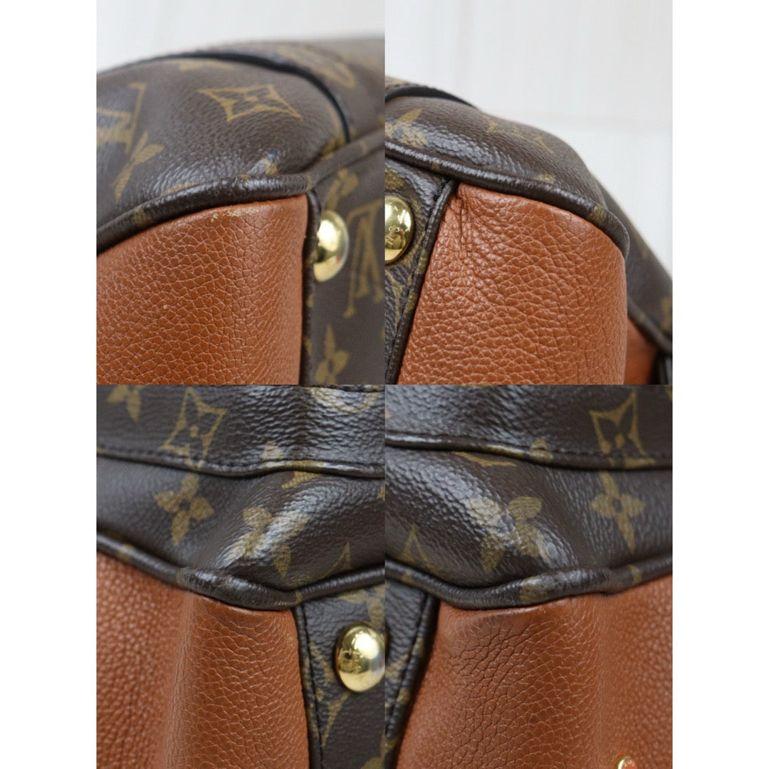 Good ( Rank AB)｜ LV Monogram Manhattan Shoulder Bag Brown｜Q24122407