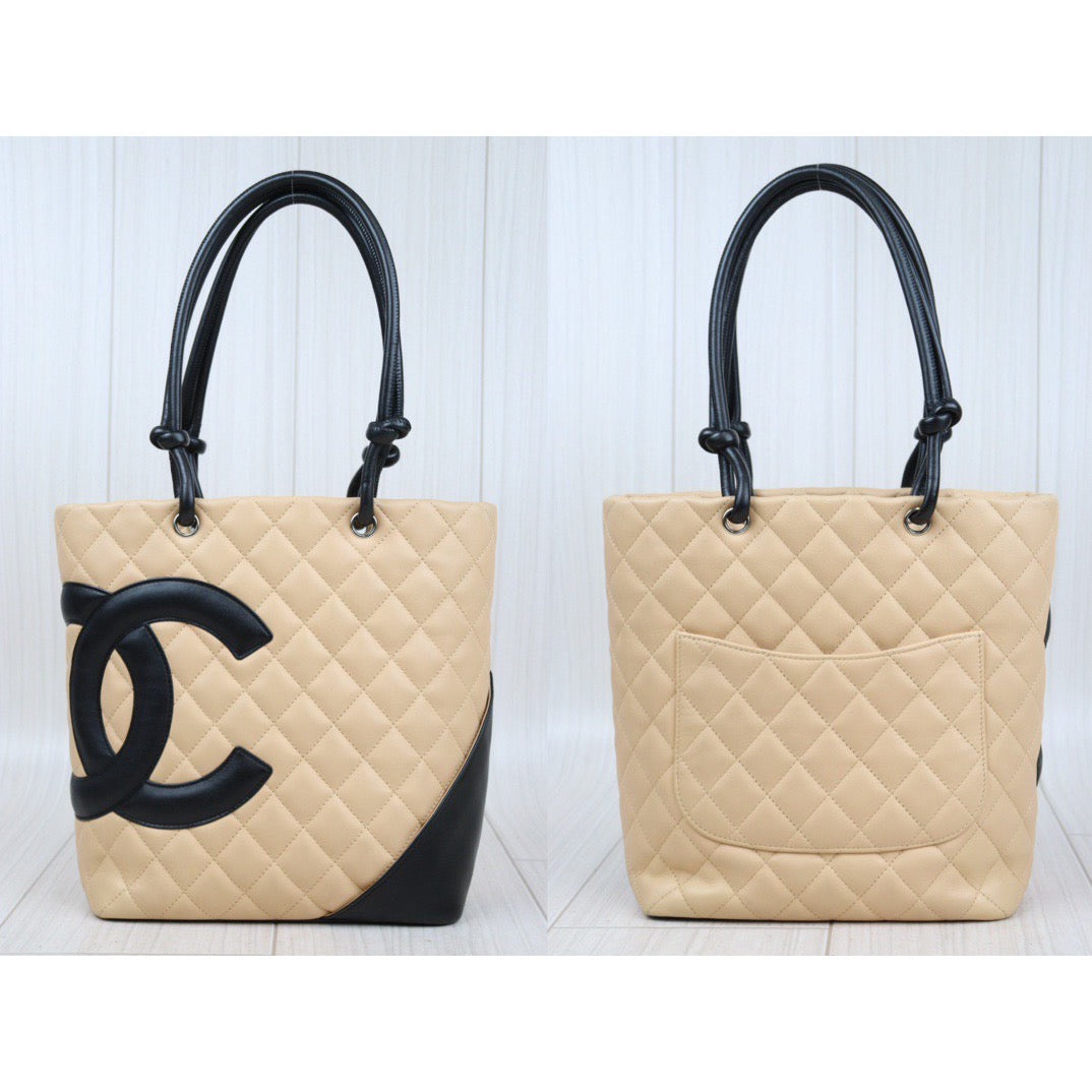 Rank A ｜ CHANEL Cambon Line ToteBag ｜24021902