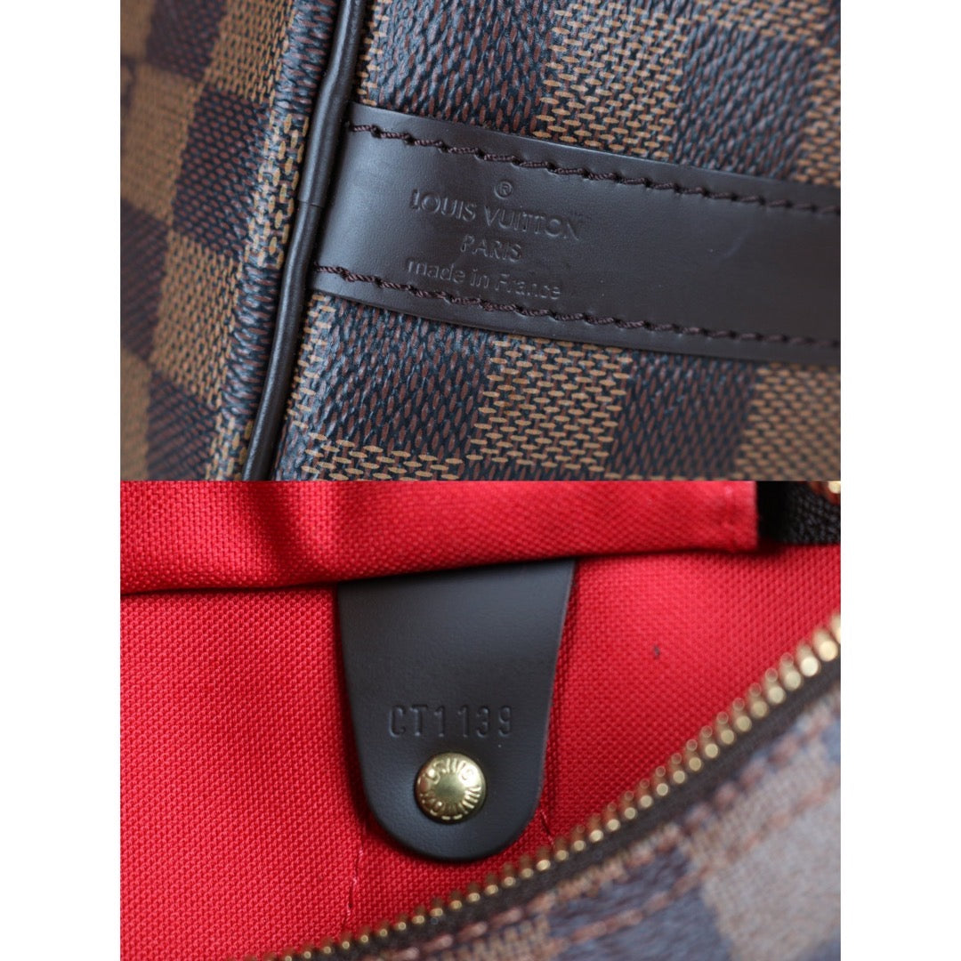 Rank A｜ LV Damier Speedy 25 Hand Bag With Shoulder Strap｜S24052403
