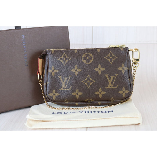 Very Good ( Rank A) ｜ Full Set LV Monogram Mini Pochette Accessoire｜X26030606