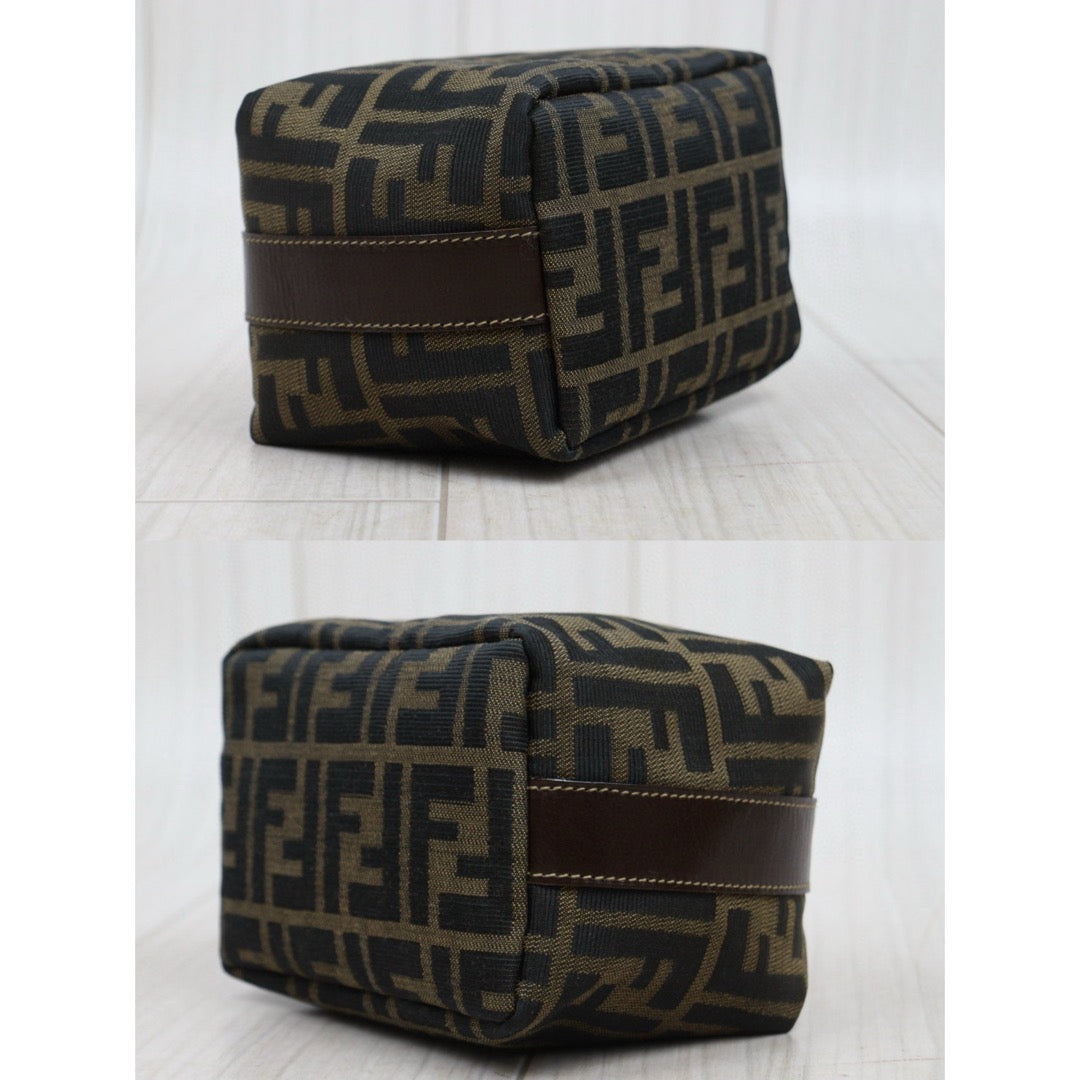 Good ( Rank AB)｜ FENDI PM Zucca Handbag ｜25050802