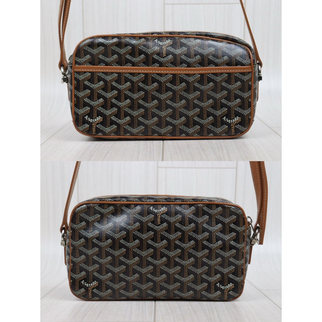 Very Good ( Rank A) ｜ Goyard Cap Vert Shoulder Bag Brown｜S25110310