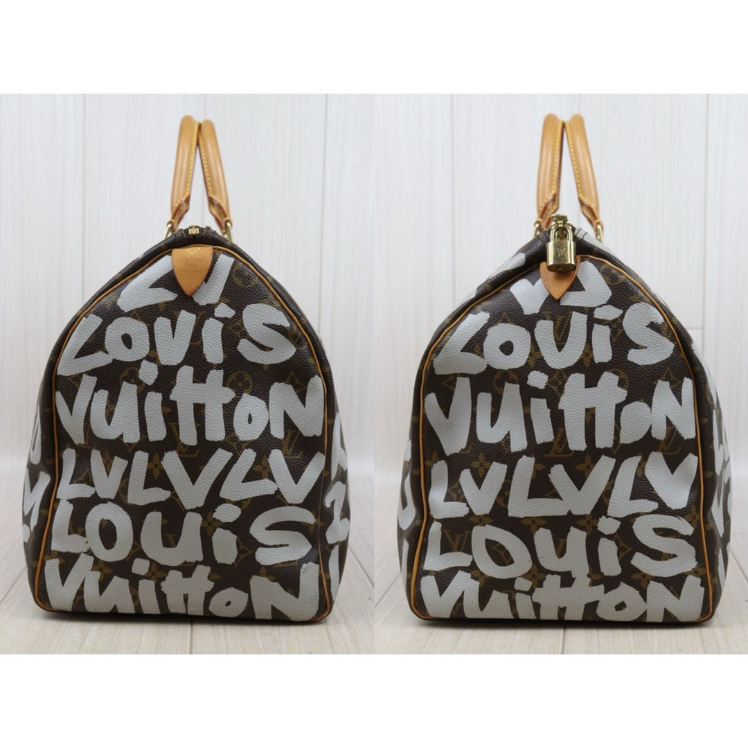 Good ( Rank AB)｜ LV Monogram Graffiti Keepall 50 Stephen Sprouse Limited Edition｜P25082708