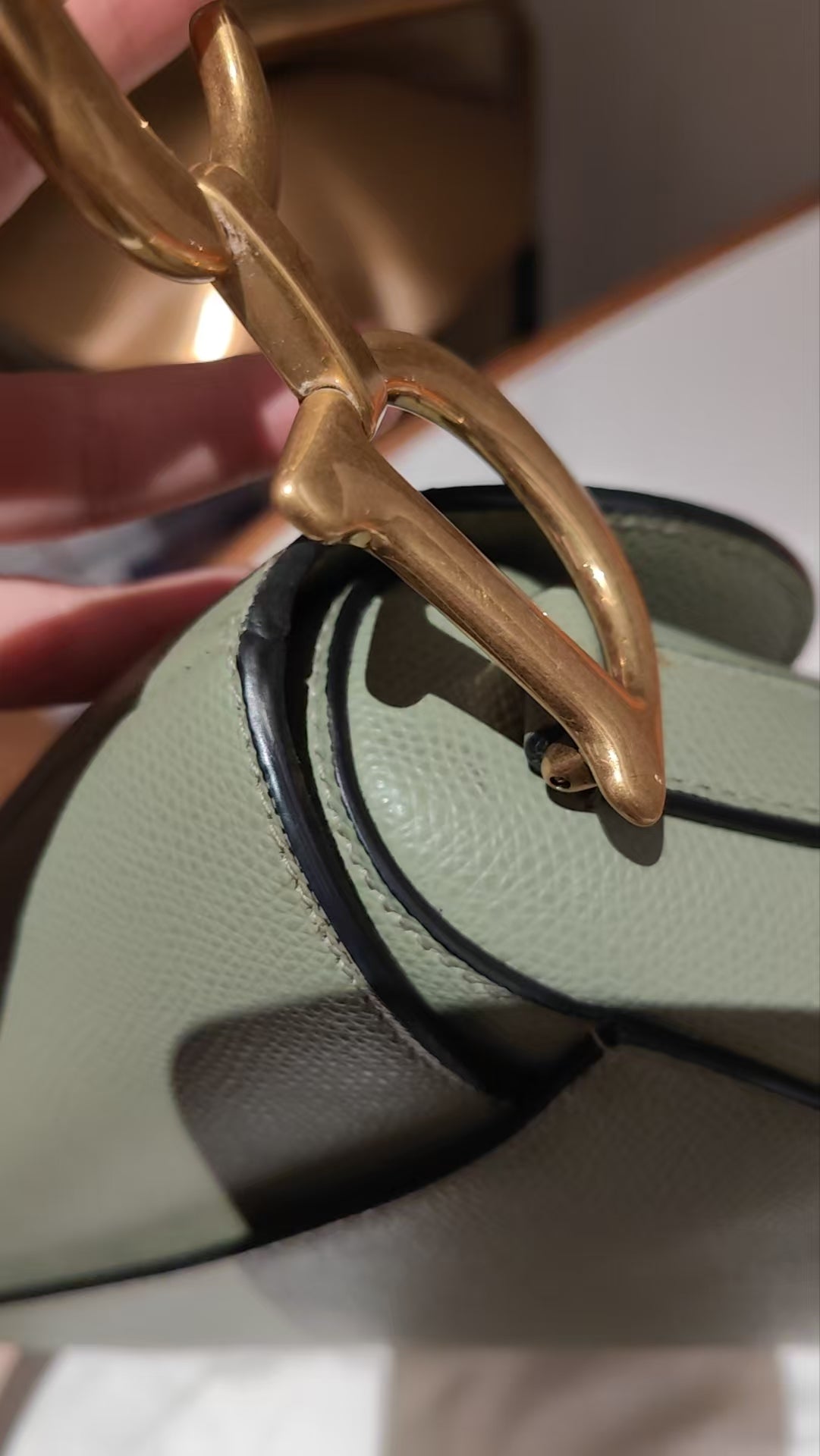 Very Good ( Rank A)｜Dior Trotter Saddle Shoulder Bag Medium
