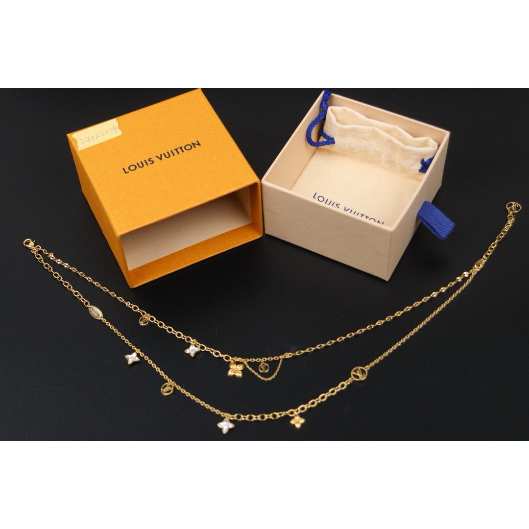 Very Good ( Rank A) ｜ LV Collier Blooming  Citrus Necklace ｜24122004