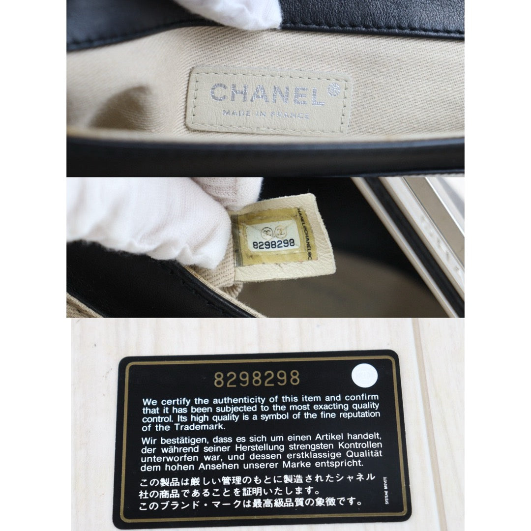 Good ( Rank AB)
｜ CHANEL Lamb Skin 2.55 Matelasse Black Shoulder Bag Made in 2003-2004Year｜Y24082605