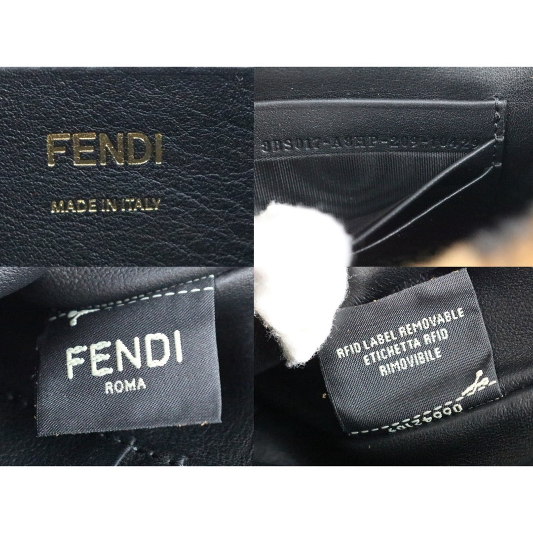 Very Good ( Rank A)｜ FENDI Zucca Mamma Baguette Sheep Skin Brown Shoulder Bag PM｜S25111302