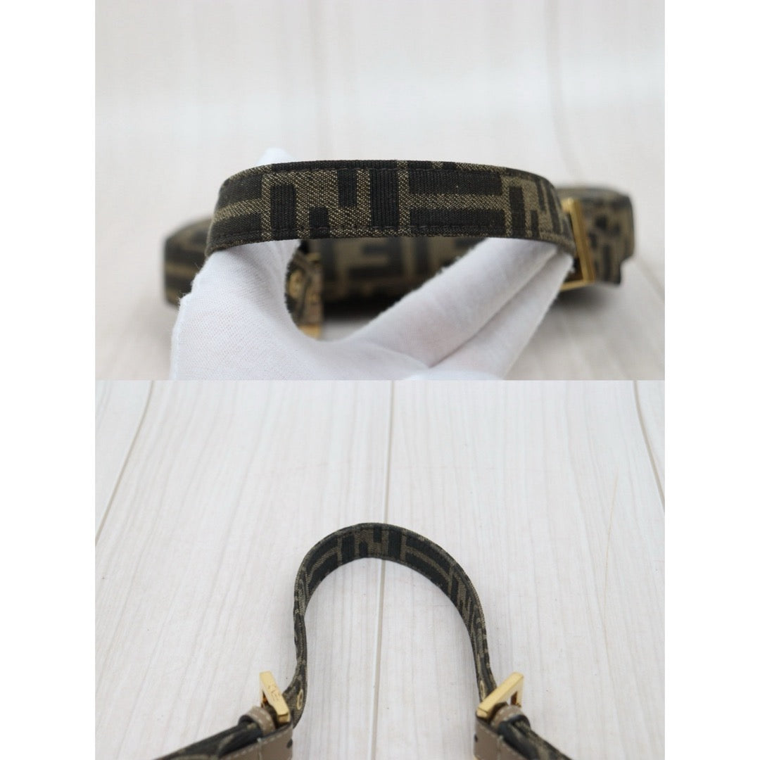 Very Good ( Rank A)｜ FENDI Zucca Mini Cookie Handbag｜S25110427