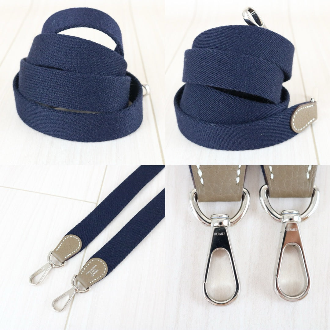 Very Good ( Rank A)｜ HERMES Mini Evelyn 16 Shoulder Bag  Etoupe Gray D Stamp Made In 2019 Year｜W25092604