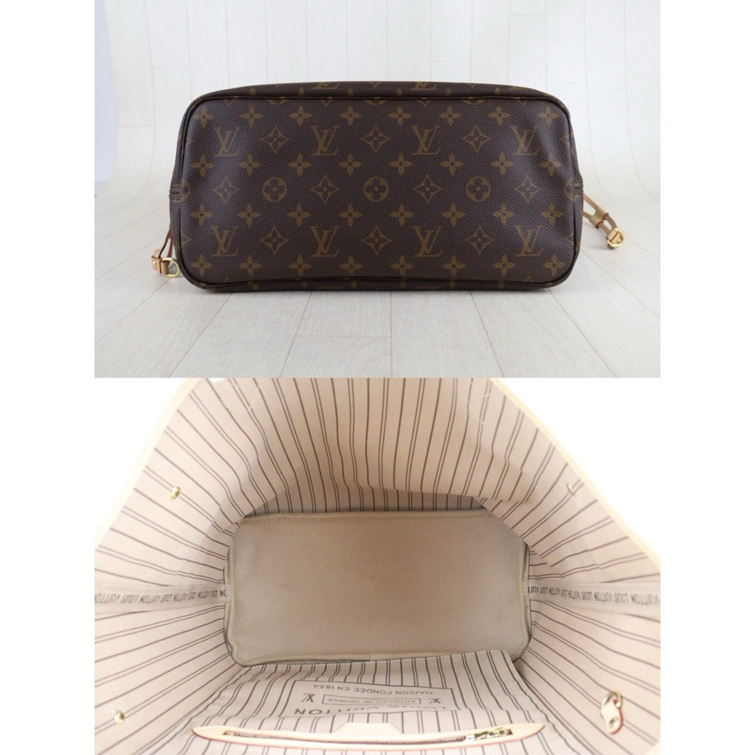 Include Entrupy Certificate of Authenticity｜Very Good ( Rank A)｜ Louis Vuitton Monogram Neverful MM ShoulderBag With Pouch  IC Chips Model｜S26060120