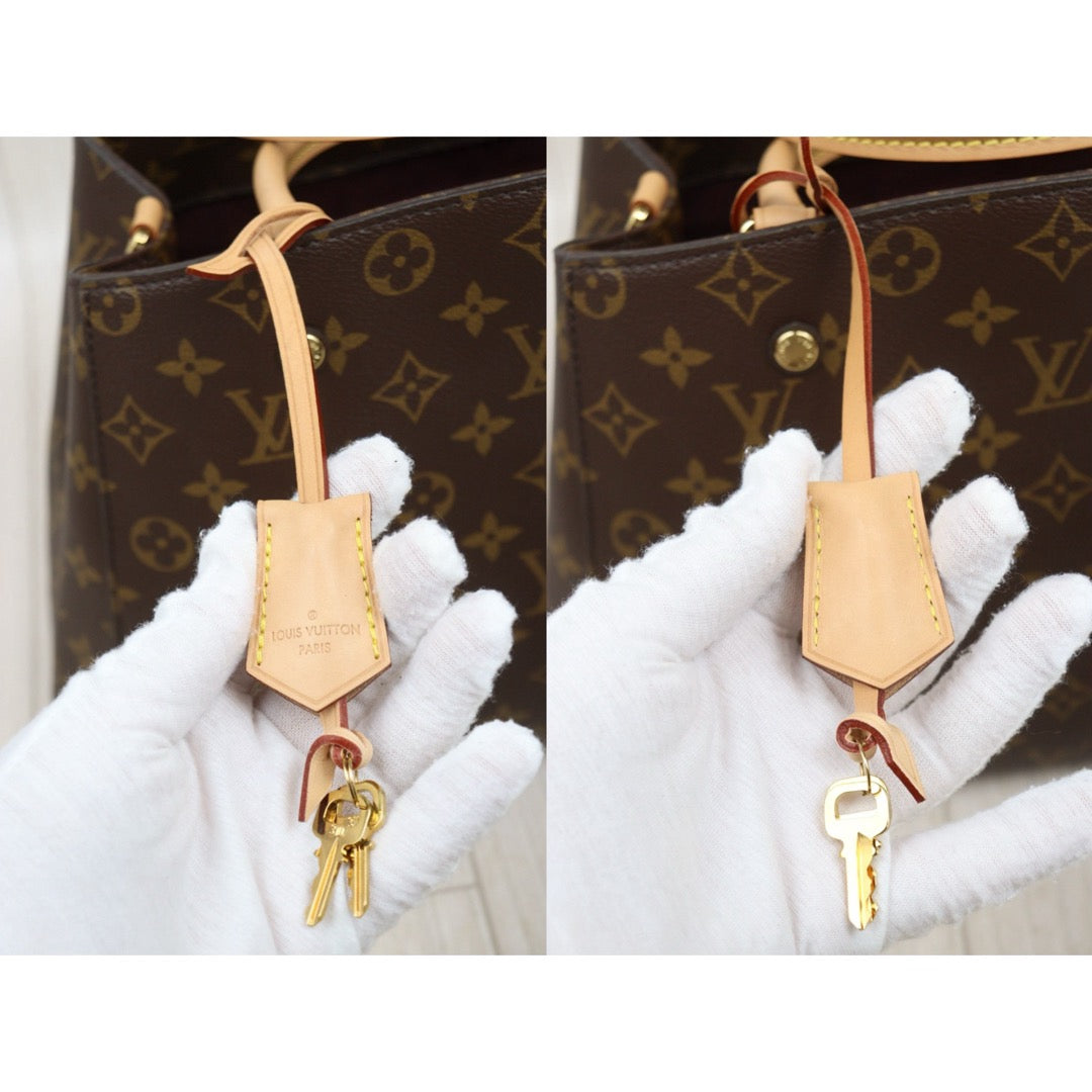 Excellent（Rank SA）｜LV Monogram Montaigne MM Hand Bag Shoulder Bag｜S25071011