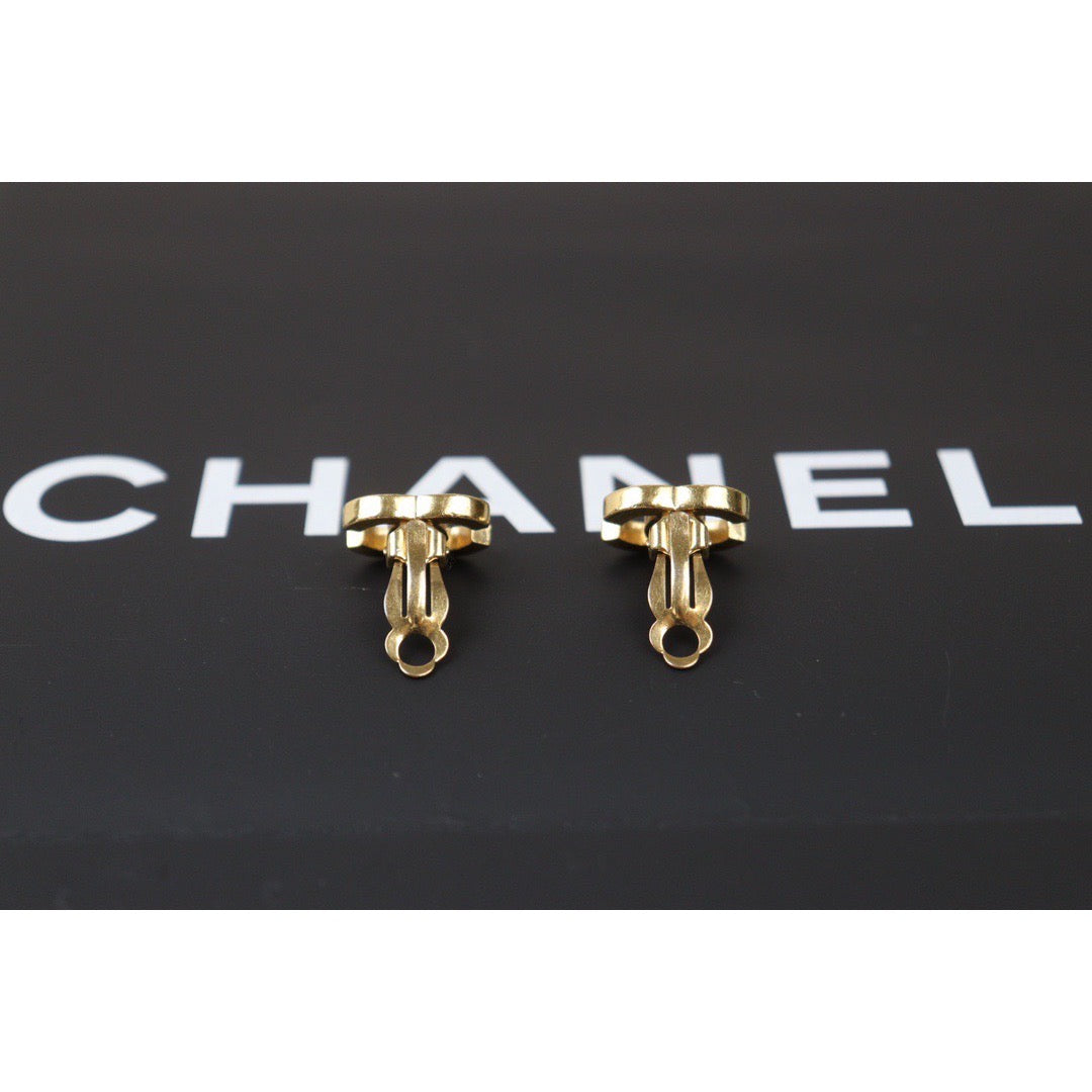 Rank A ｜CHANEL COCO Earrings 18k Gold Plated ｜24053021