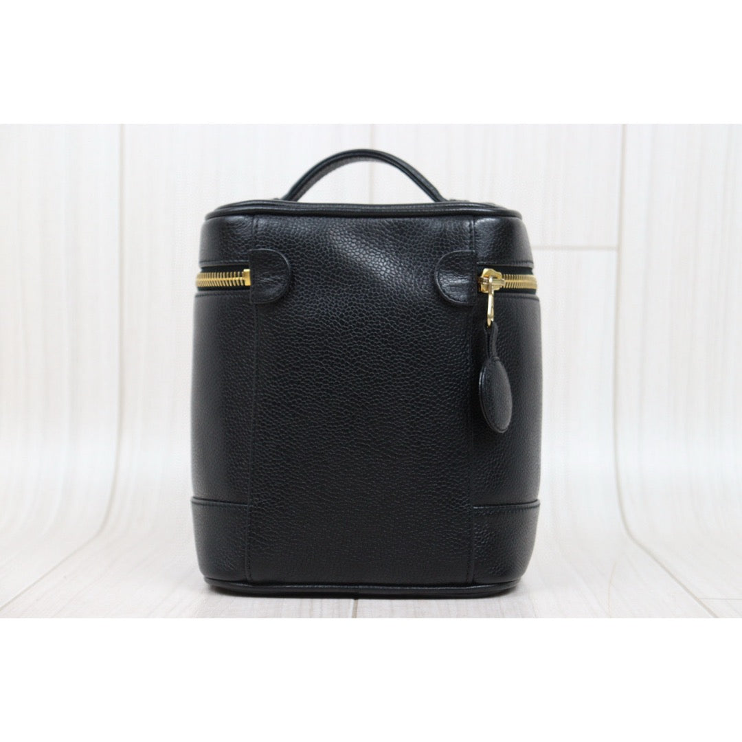 Good ( Rank AB)｜ CHANEL Caviar Skin Vanity Handbag  Made In 1996～1997Year ｜25041010