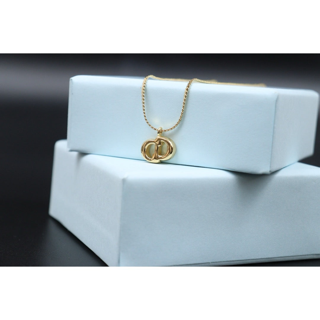 Very Good ( Rank A) ｜ Dior CD Rhinestone Necklace ｜25061919