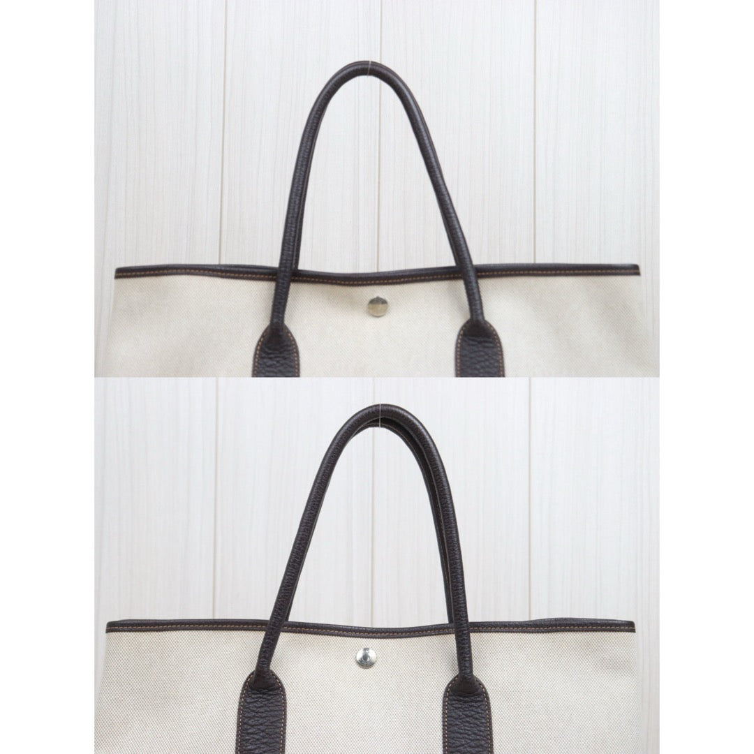 Good ( Rank AB)｜ HERMES Garden Party PM Handbag □H Stamp Made In 2004 Year｜25091206