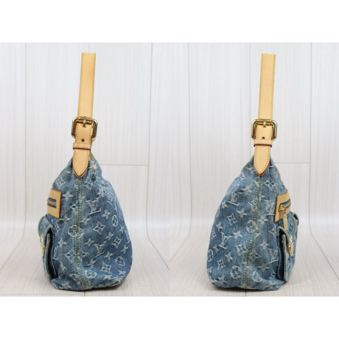 Good ( Rank AB)｜  LV Monogram Baggy Denim Shoulder Bag｜P25082712