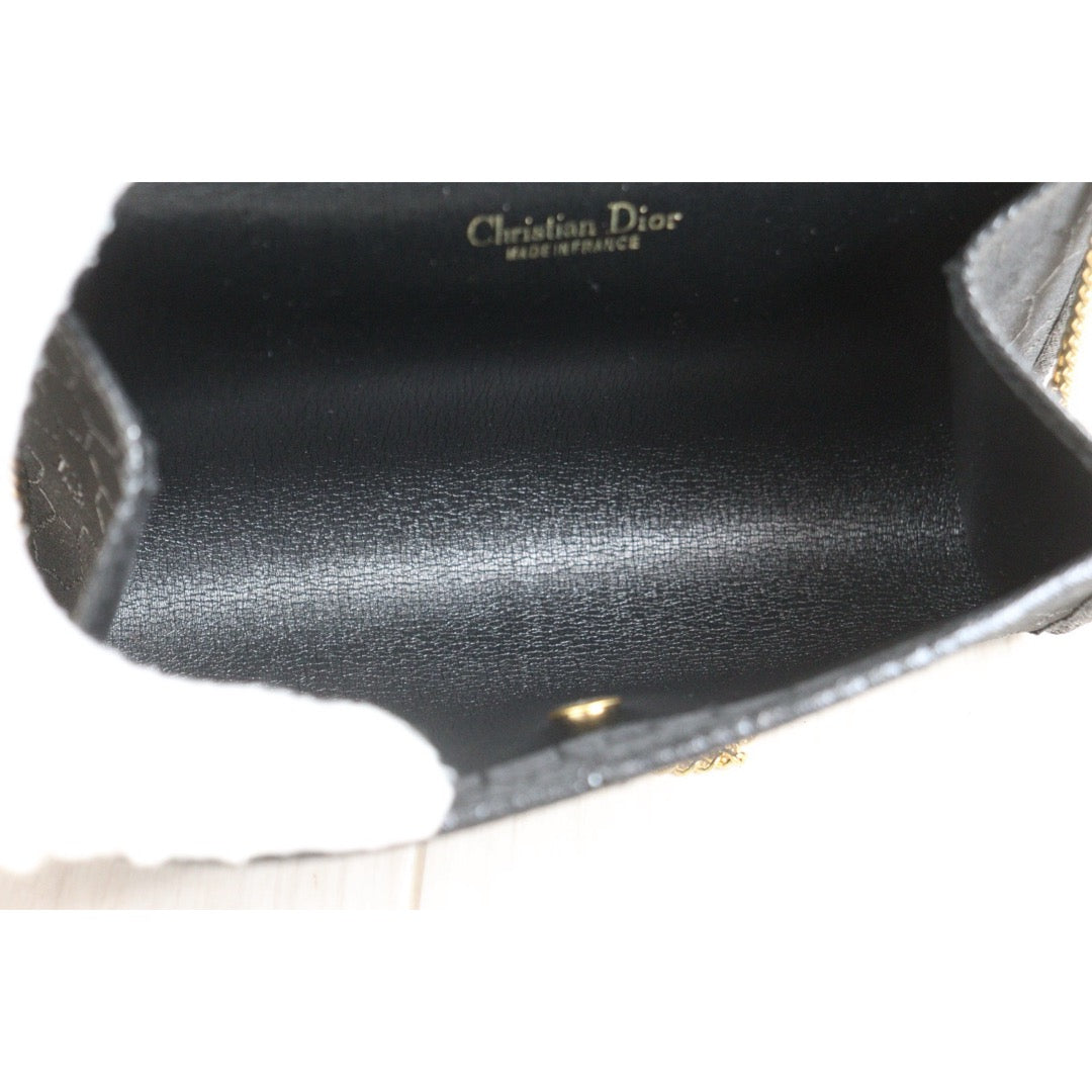Include Entrupy Certificate of Authenticity｜Excellent（Rank SA）｜Dior  Honeycomb Canvas Chain Shoulder Bag ｜26100605