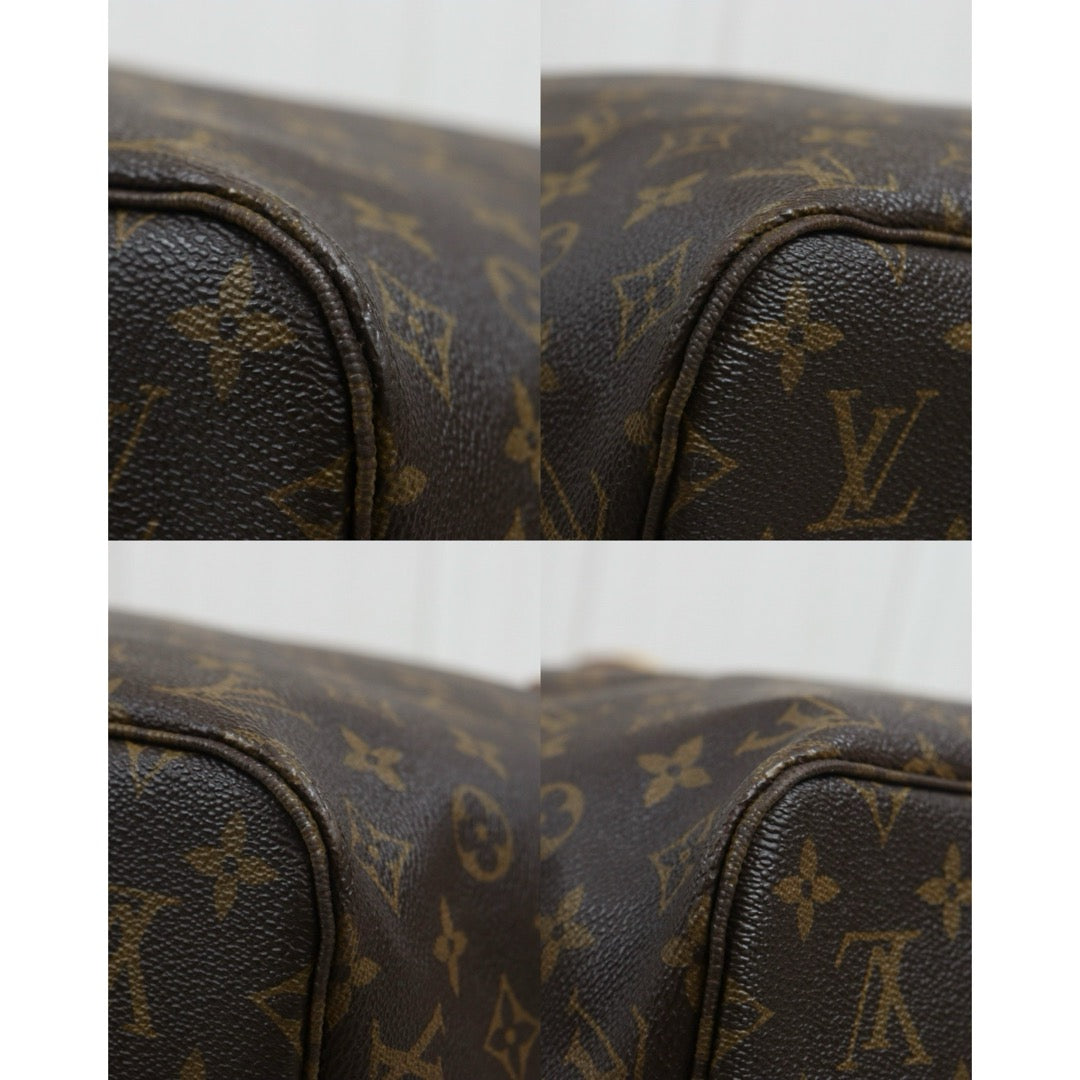 Include Entrupy Certificate of Authenticity｜Good ( Rank AB)｜Louis Vuitton Monogram Neverful MM ShoulderBag With Pouch｜S26080608