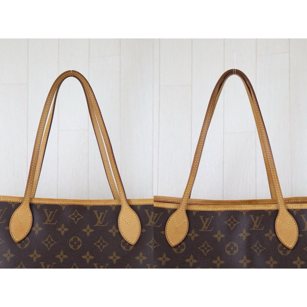Include Entrupy Certificate of Authenticity｜Good ( Rank AB)｜Louis Vuitton Monogram Neverful MM ShoulderBag With Pouch｜S26053005