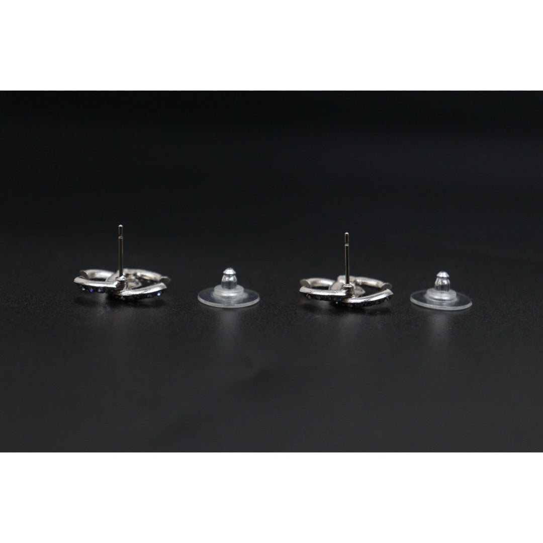 Excellent（Rank SA）｜ CHANEL F19P Coco Mark Rhinestone  Earrings Made In 2019Year｜S26031005