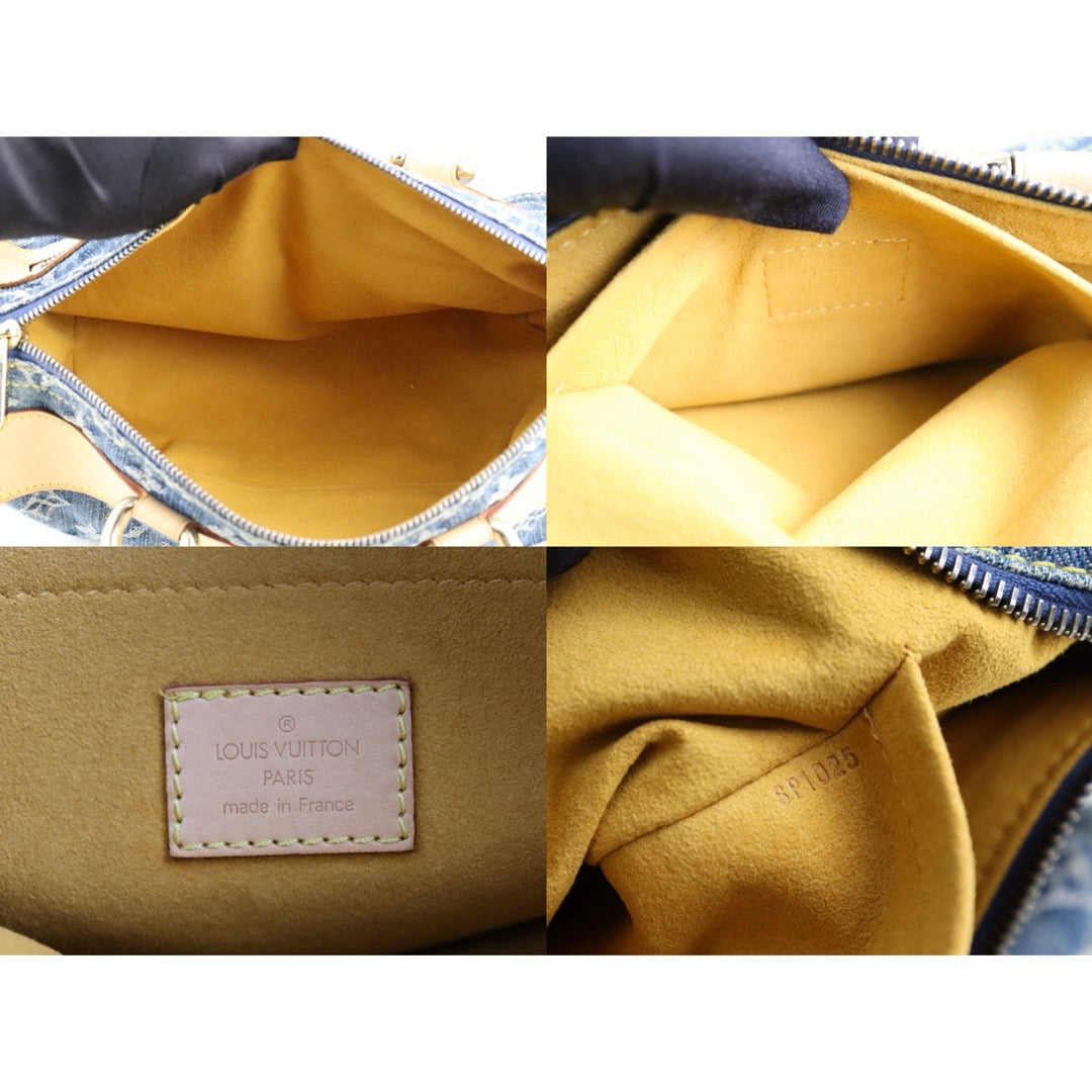 Very Good ( Rank A) ｜ LV Monogram Denim Noe Speedy Handbag   ｜S25022502