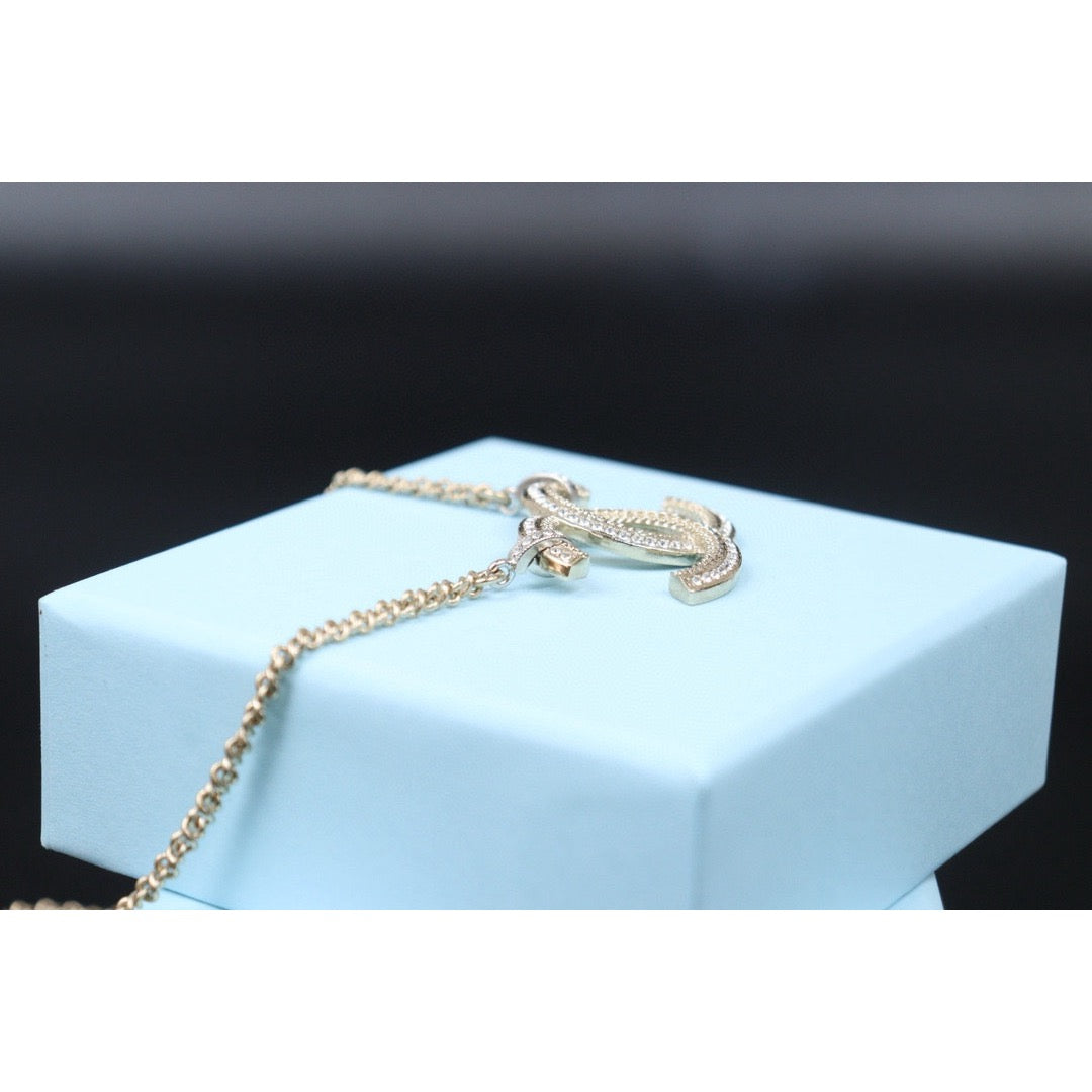 Good ( Rank AB)｜CHANEL COCO Mark Diamond Necklace  ｜S24112508