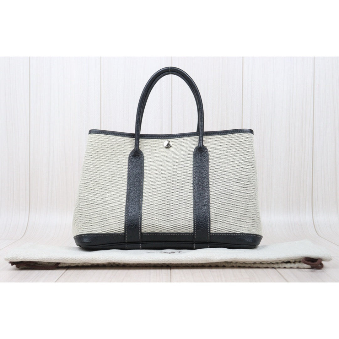 Very Good ( Rank A)｜ HERMES Garden Party TPM Handbag □N Stamp Made In 2010 Year｜25042202