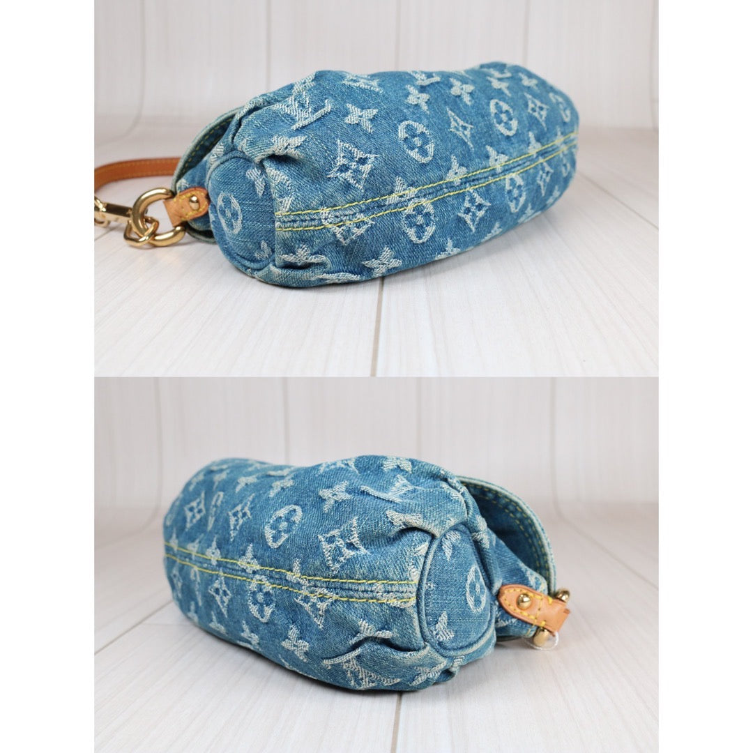 Rank AB ｜  LV Monogram Denim  Shoulder Bag  ｜S24070903