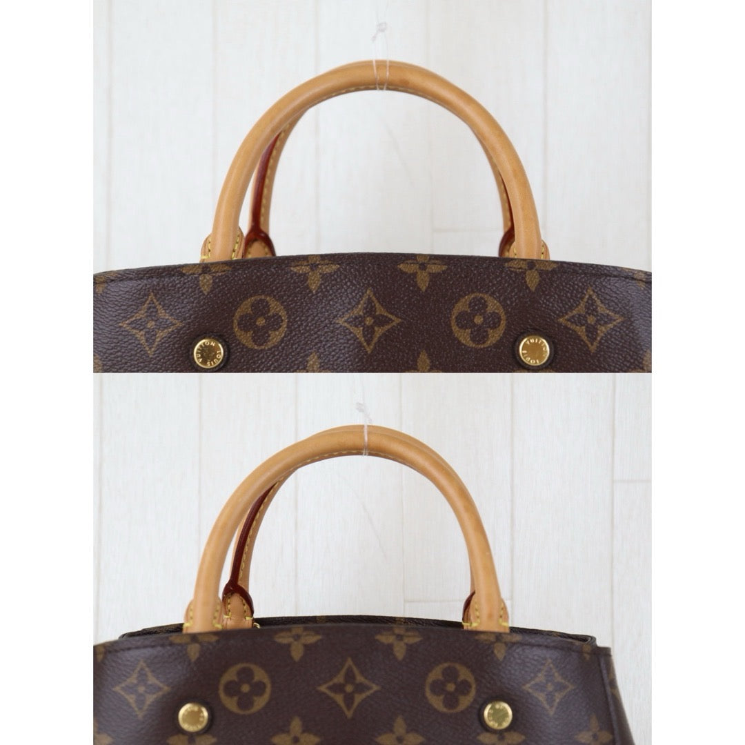 Include Entrupy Certificate of Authenticity｜Good ( Rank AB)｜ Louis Vuitton Monogram Montaigne BB Hand Bag Shoulder Bag｜S26080117