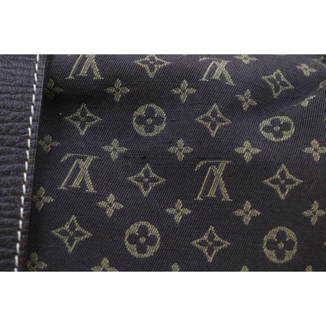 Good ( Rank AB)｜LV Monogram Mini Run Saumur  Shoulder Bag Canvas Leather Brown｜24103109