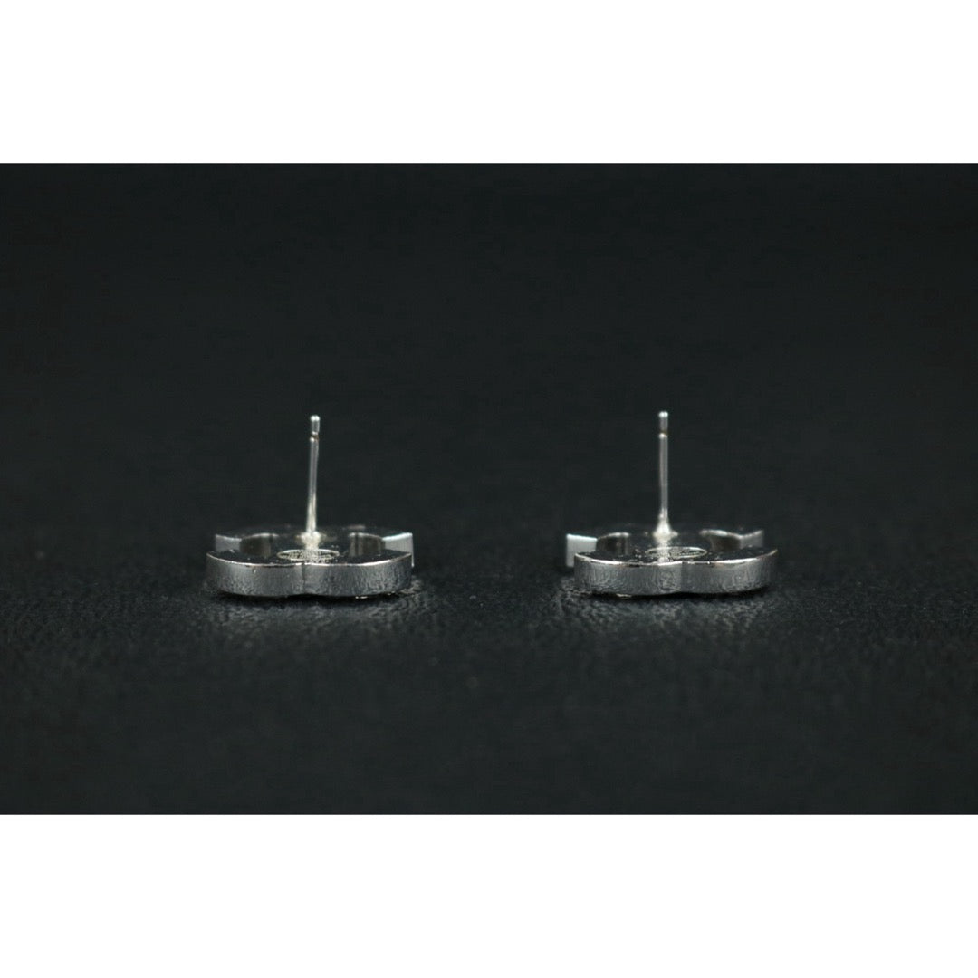 Include Authentic Detective Certificate of Authenticity｜Very Good ( Rank A) ｜CHANEL 05V COCO Mark  Rhinestone Earrings Made In 2005Year｜S26061006